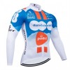 Wielershirt 2024 Team DSM Lange Mouw Blauw